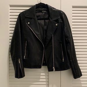 Top shop Faux leather jacket